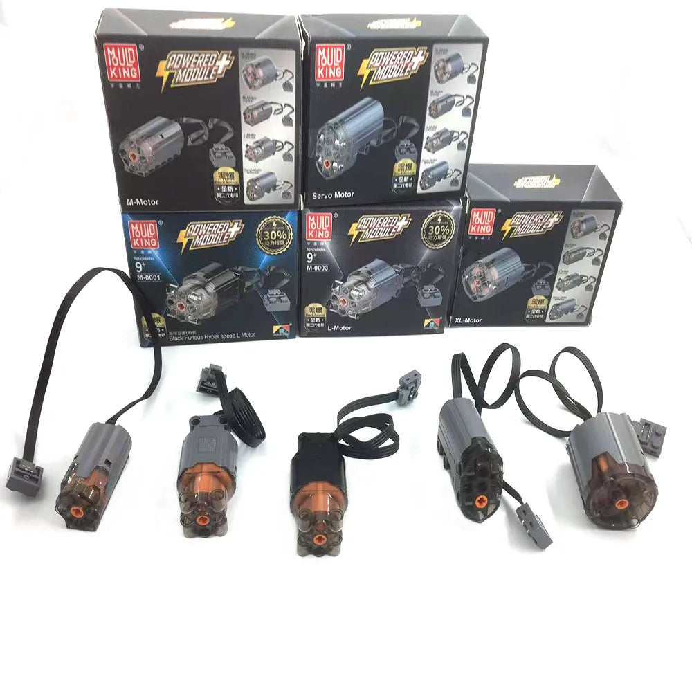 Mould King High-Tech Car Battery 6.0 and 4.0 Fast Speed Charging Module - ToylandEU