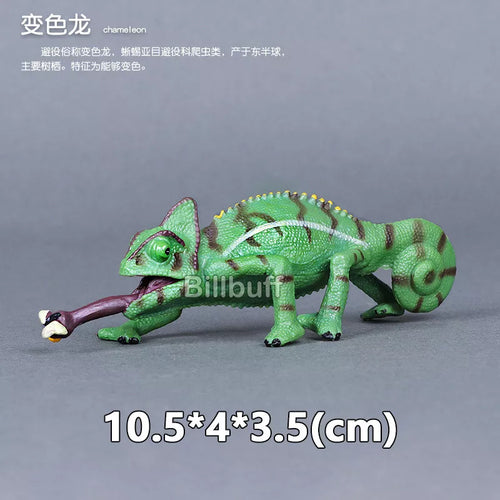 Simulated Wildlife Animal Models for Zoo and Play - Wolf, Monkey, Fox, Chameleon, Pangolin ToylandEU.com Toyland EU