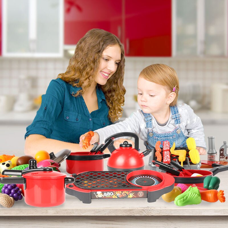 Mini Kitchen Pretend Play Cookware Set for Kids - ToylandEU