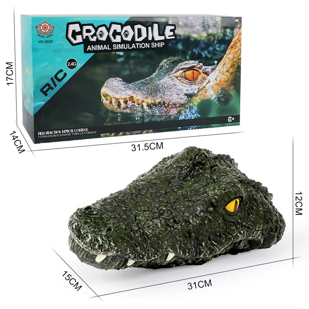 Crocodile Head RC Boat Toy - Remote Control Fun for Kids!