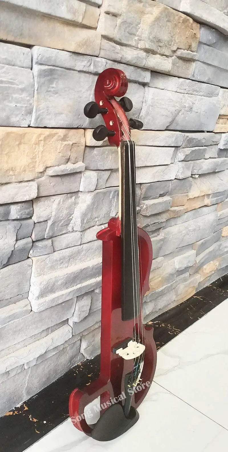 High Grade Black Hand Flash 4/4 Electronic Violin For Beginners - ToylandEU