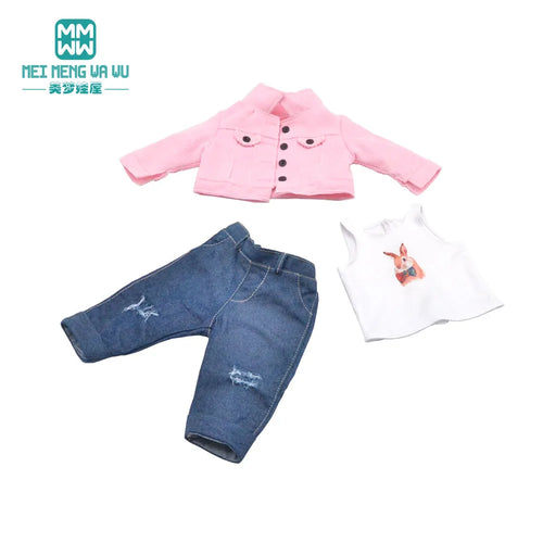 New Styles Doll Clothes and Jackets for 43cm New Born and American Dolls ToylandEU.com Toyland EU