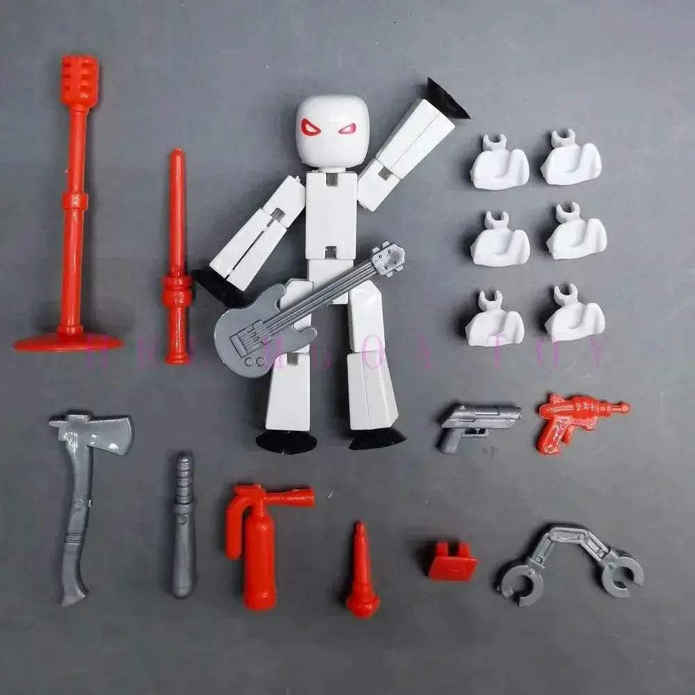 Colorful Stick Bot Action Figures Deformable For Kids - ToylandEU