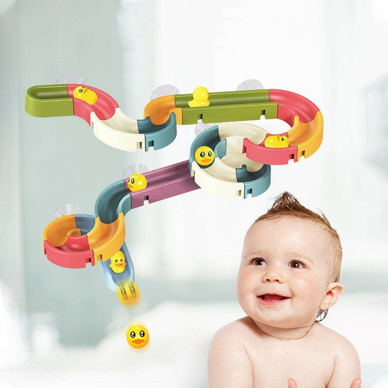 Duck Track Bathtub Play Set for Kids - Water Games Toy - ToylandEU