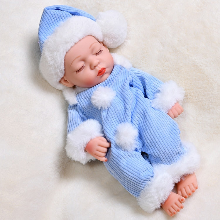 JINGXIN PRINSES 30cm Reborn Baby Doll with Full Silicone Body - Lifelike Realistic Baby Toy Toyland EU