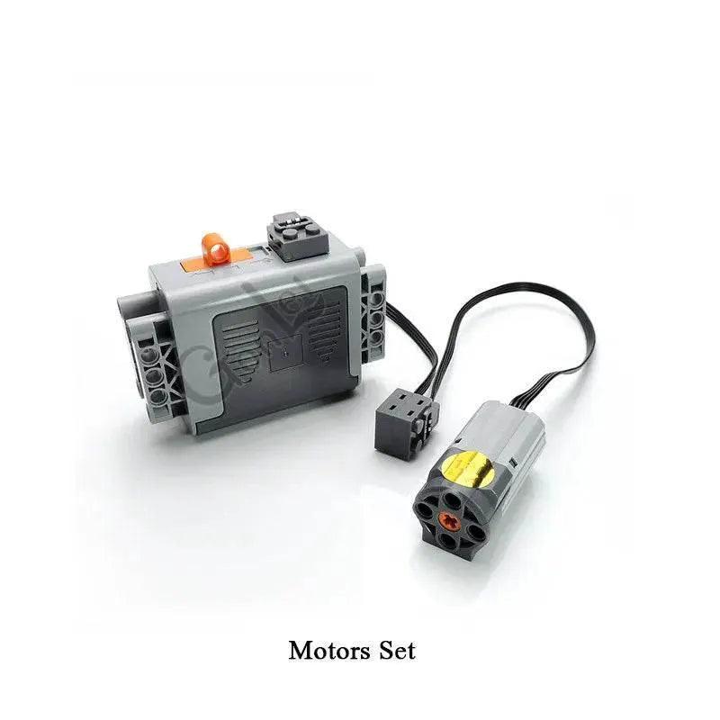 MOC Technical V8 16-Cylinder Engine Unit Building Block Kit Building Bricks MOC - ToylandEU