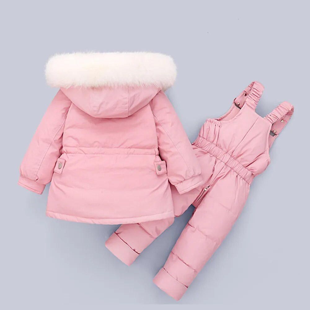 Winter Down Jacket and Jumpsuit Set for Baby and Toddler Boys - ToylandEU