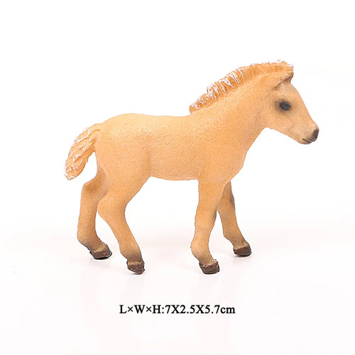 Realistic Animal Horse Action Figure Toy - Detailed Appaloosa Harvard Hannover Clydesdale Quarter Arabian Model ToylandEU.com Toyland EU