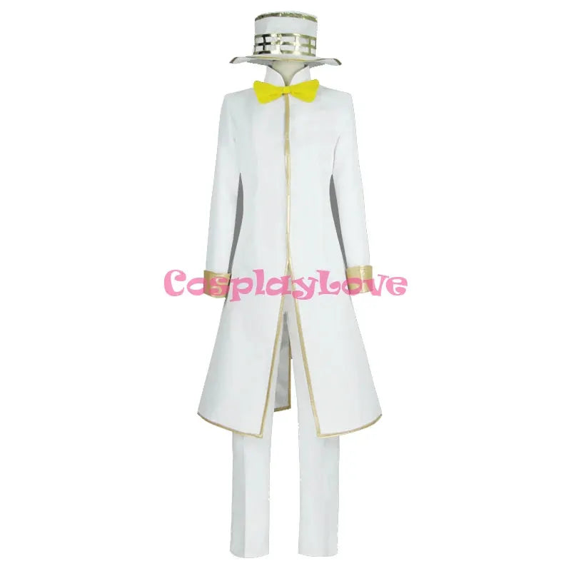 CosplayLove Jojo's Bizarre Adventure :Unbreakble Diamond Rohan Kishibe Heaven's Door White Cosplay Costume Custom Made - ToylandEU