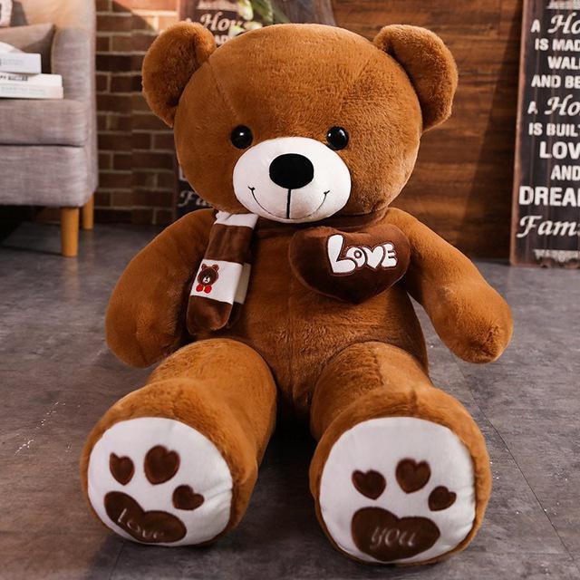 Soft and Cuddly Teddy Bear Plush Toy with Scarf - Perfect Gift for Kids and Collectors Toyland EU Toyland EU