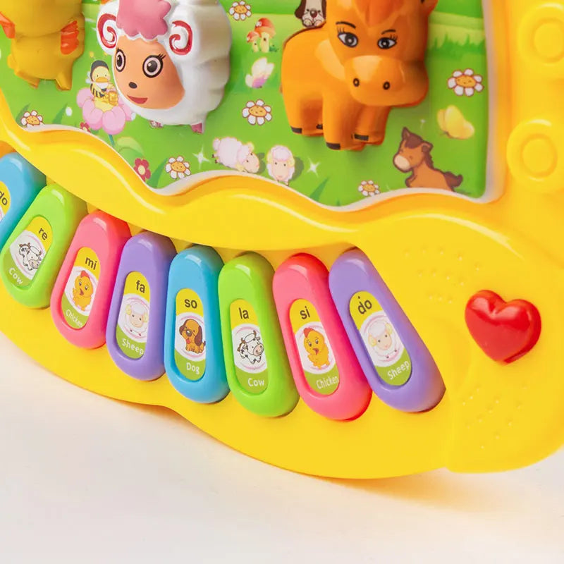 Animal Farm Musical Piano Toy for Kids - ToylandEU