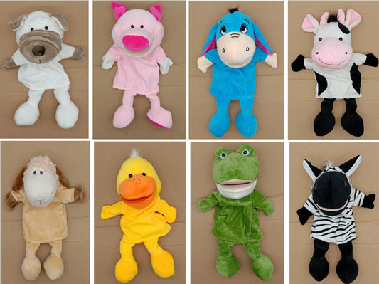 Adorable Animal Hand Puppets - Storytelling Plush Toy Set - ToylandEU