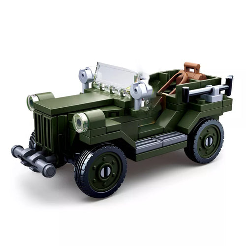 WW2 Military Vehicle and Bunker Artillery Set for the Normandy Landings by Sluban ToylandEU.com Toyland EU