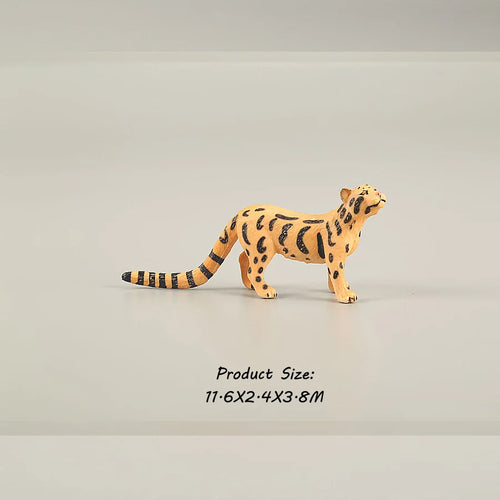 Wild Animal Kingdom PVC Figures Set with Cubs - Educational Toys and Cake Toppers ToylandEU.com Toyland EU