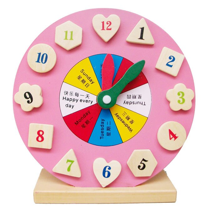 Montessori Wooden Educational Weather Clock for Kids Toyland EU Toyland EU