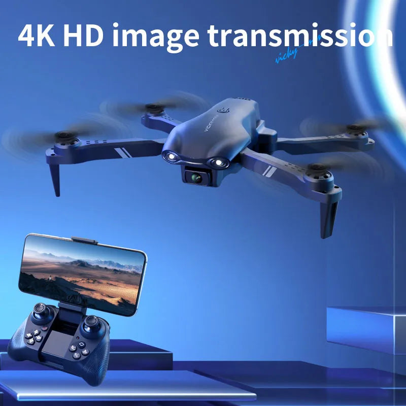 Compact 4K Mini Drone with Dual Cameras - Ideal for Kids & Beginners