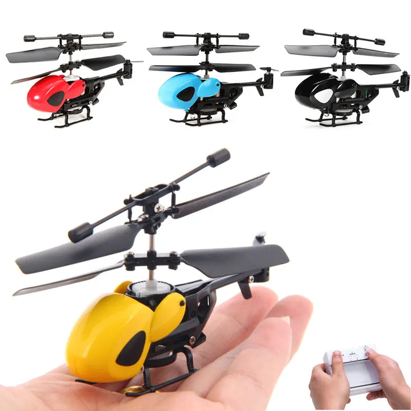Mini Infrared Remote Control Aircraft QS5010 with Gyroscope - 3.5 Channel