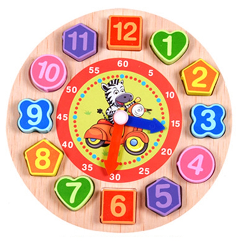 Montessori Wooden Animal Clock Puzzle Toy for Kids 3-6 Years Old Toyland EU Toyland EU