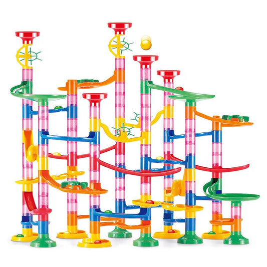 DIY Marble Run Track Building Blocks Beads Race Slide For Children - ToylandEU