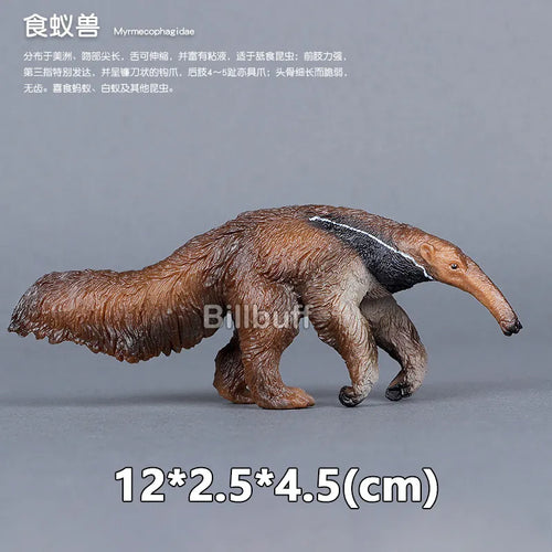 Simulated Wildlife Animal Models for Zoo and Play - Wolf, Monkey, Fox, Chameleon, Pangolin ToylandEU.com Toyland EU