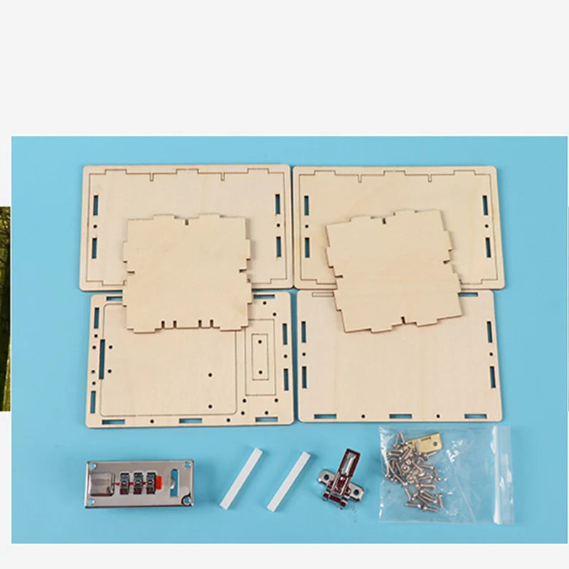 Kids Science Experiment Password Box DIY Toy Kit for Children's School Projects - ToylandEU