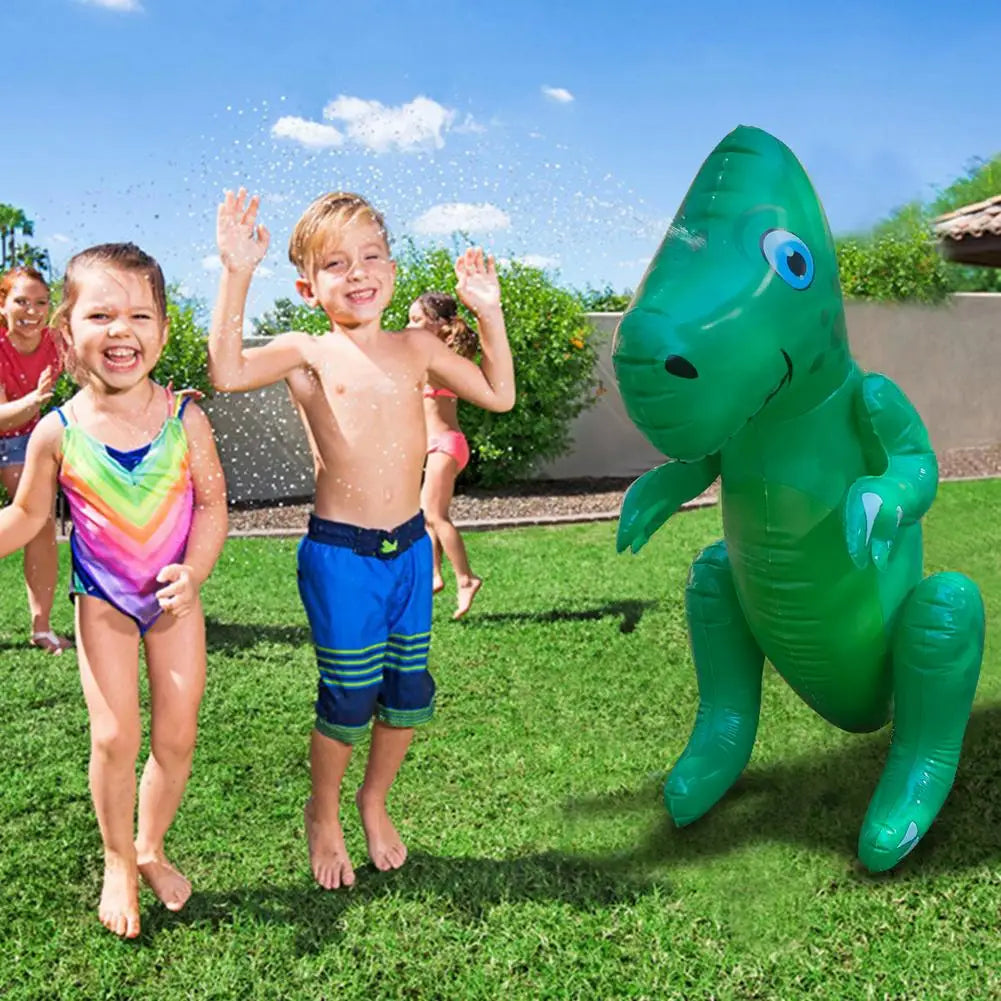 Exciting Inflatable Dinosaur Water Sprinklers - Summer Fun for Kids!