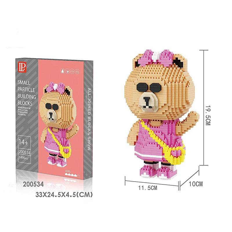 Anime Building Blocks Stitch Spider Iron Venom Style MOC Jigsaw Puzzle Game Gift - ToylandEU