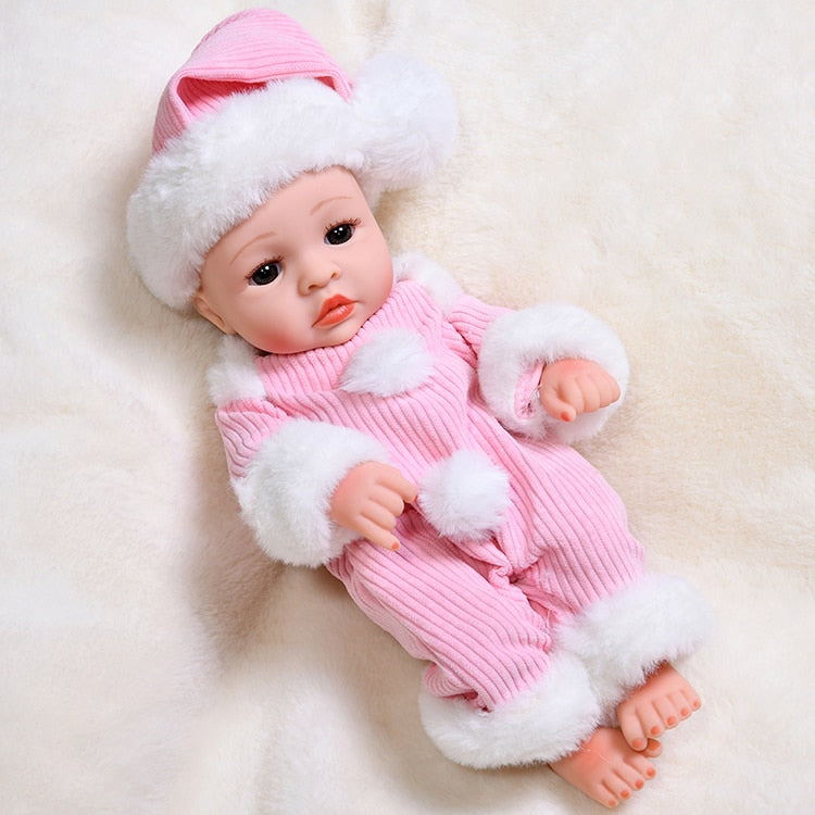 JINGXIN PRINSES 30cm Reborn Baby Doll with Full Silicone Body - Lifelike Realistic Baby Toy Toyland EU