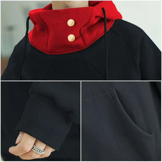 Itadori Yuji Anime Hoodies Sweater Cosplay, Jujutsu Kaisen JJK Adult Unisex Pullover Casual Top