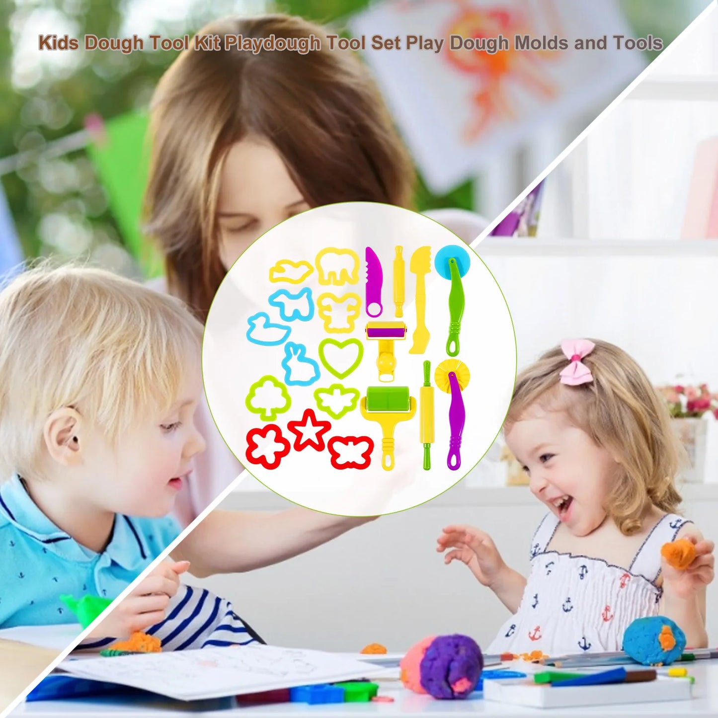 Creative Slime & Play Dough Tool Kit - Perfect for Young Artists!