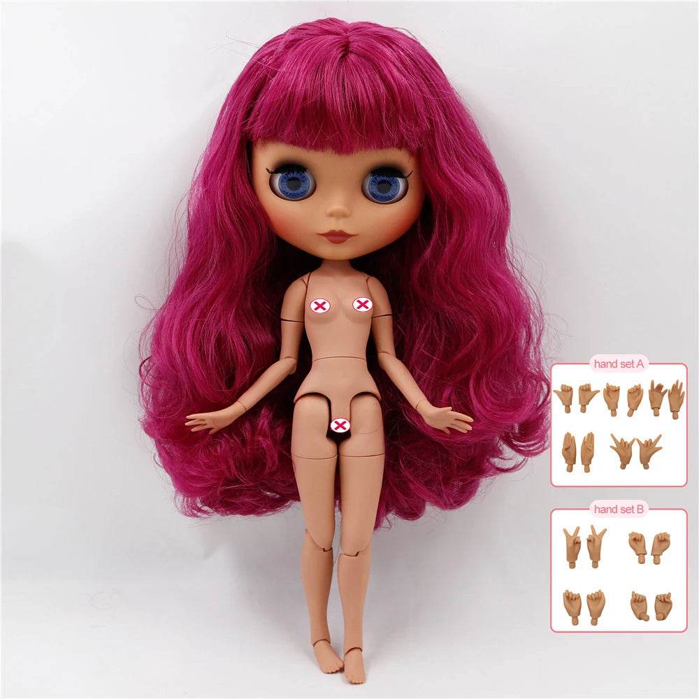 ICY DBS Blyth Doll Joint Body White Black Dark Skin DIY Makeup Special Price Gift Set - ToylandEU