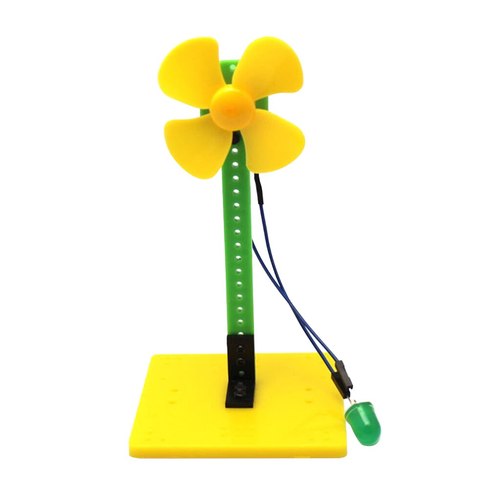 Mini Wind Power Generator Science Experiment Kit with LED - Educational Toy for Kids - ToylandEU