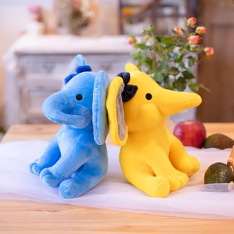 Cute White Elephant Plush Toy for Kids - ToylandEU