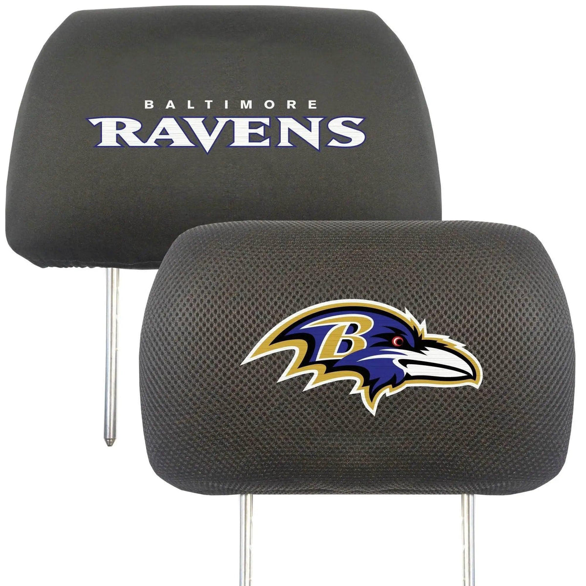  Baltimore Ravens Headrest Covers Embroidered Team Logo -  ToylandEU™