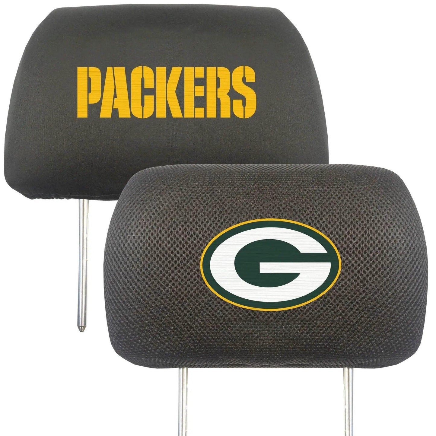  Green Bay Packers Headrest Covers FanMats Embroidered -  ToylandEU™