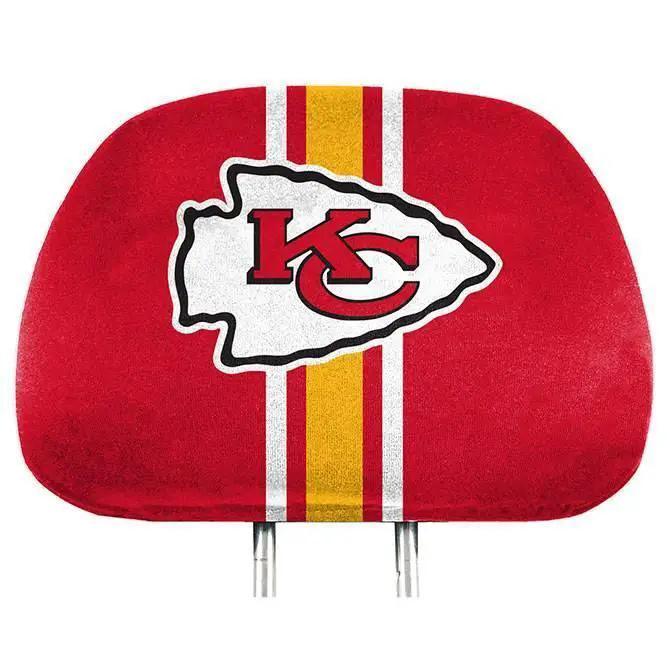  Kansas City Chiefs Headrest Covers Full Printed Style -  ToylandEU™