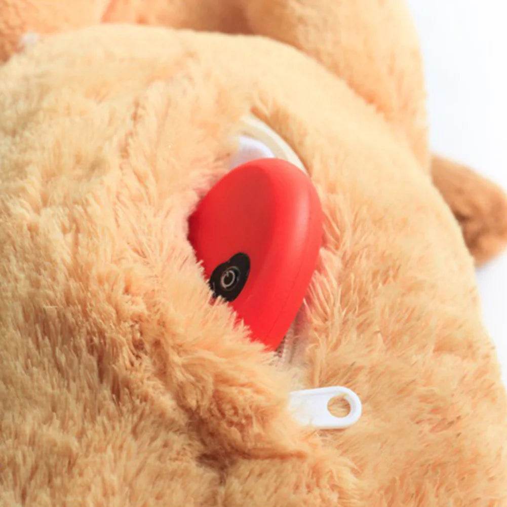 Heartbeat Puppy Behavioral Train Plush Toy Pet Soft Sleep Anxiety Reliever Doll - ToylandEU