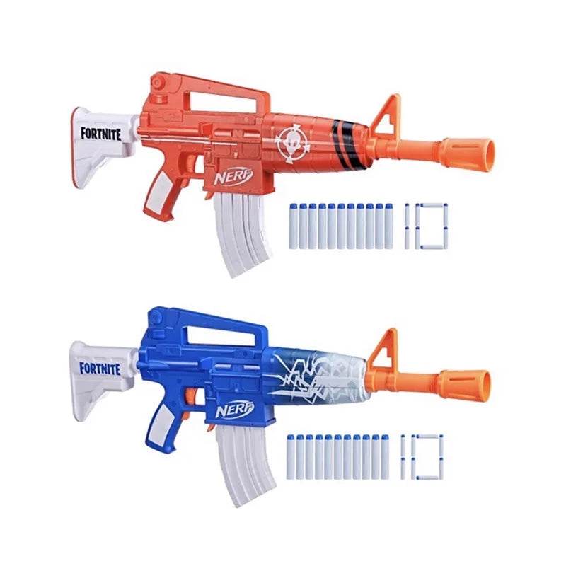 Heat Foam Dart Blaster Gun Toys Fortnite Blue Shock M4 Desktop Case Gift - ToylandEU