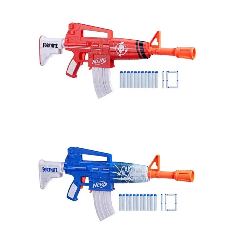 Heat Foam Dart Blaster Gun Toys Fortnite Blue Shock M4 Desktop Case Gift - ToylandEU