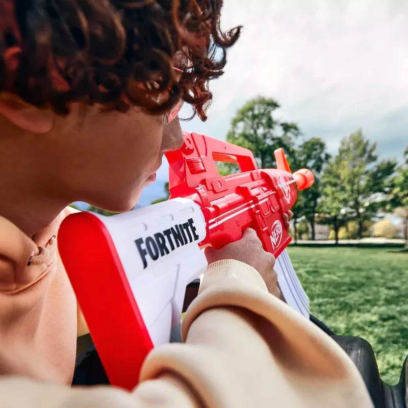 Heat Foam Dart Blaster Gun Toys Fortnite Blue Shock M4 Desktop Case Gift - ToylandEU