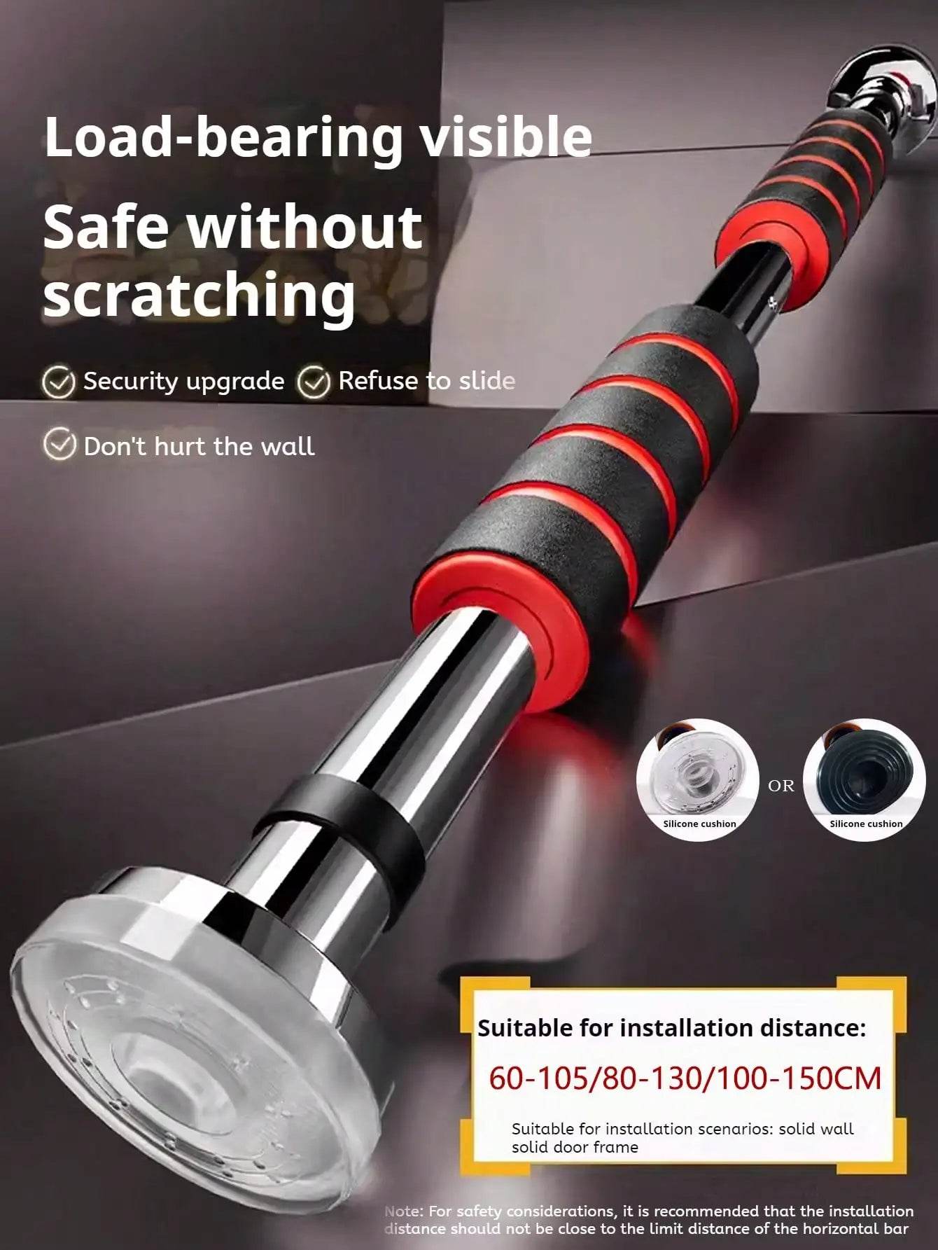 Heavy Duty Doorway Pull Up Bar Non Slip For Men And Women - ToylandEU