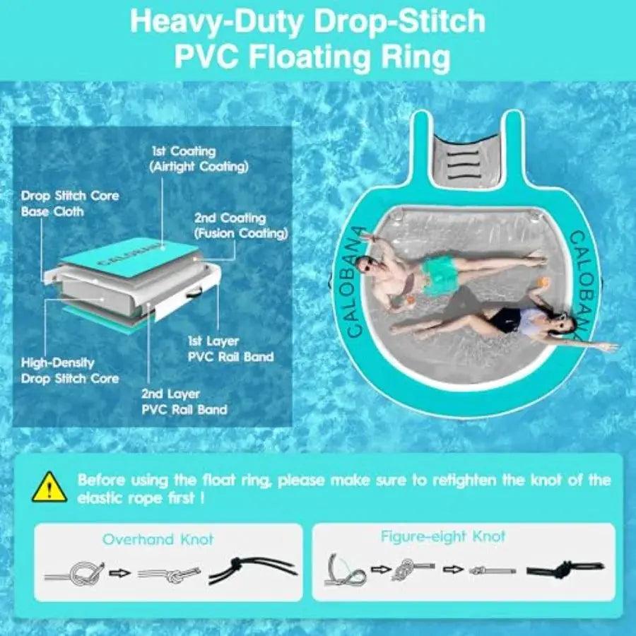 Heavy Duty Inflatable Floating Ring Dog Ramp For Adults -  ToylandEU™
