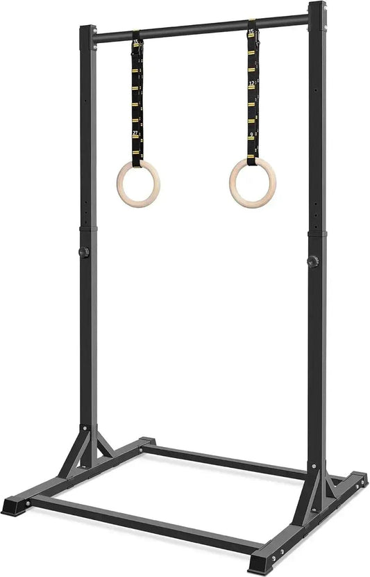  Heavy Duty Pull Up Tower With Rings 330 Lbs -  ToylandEU™