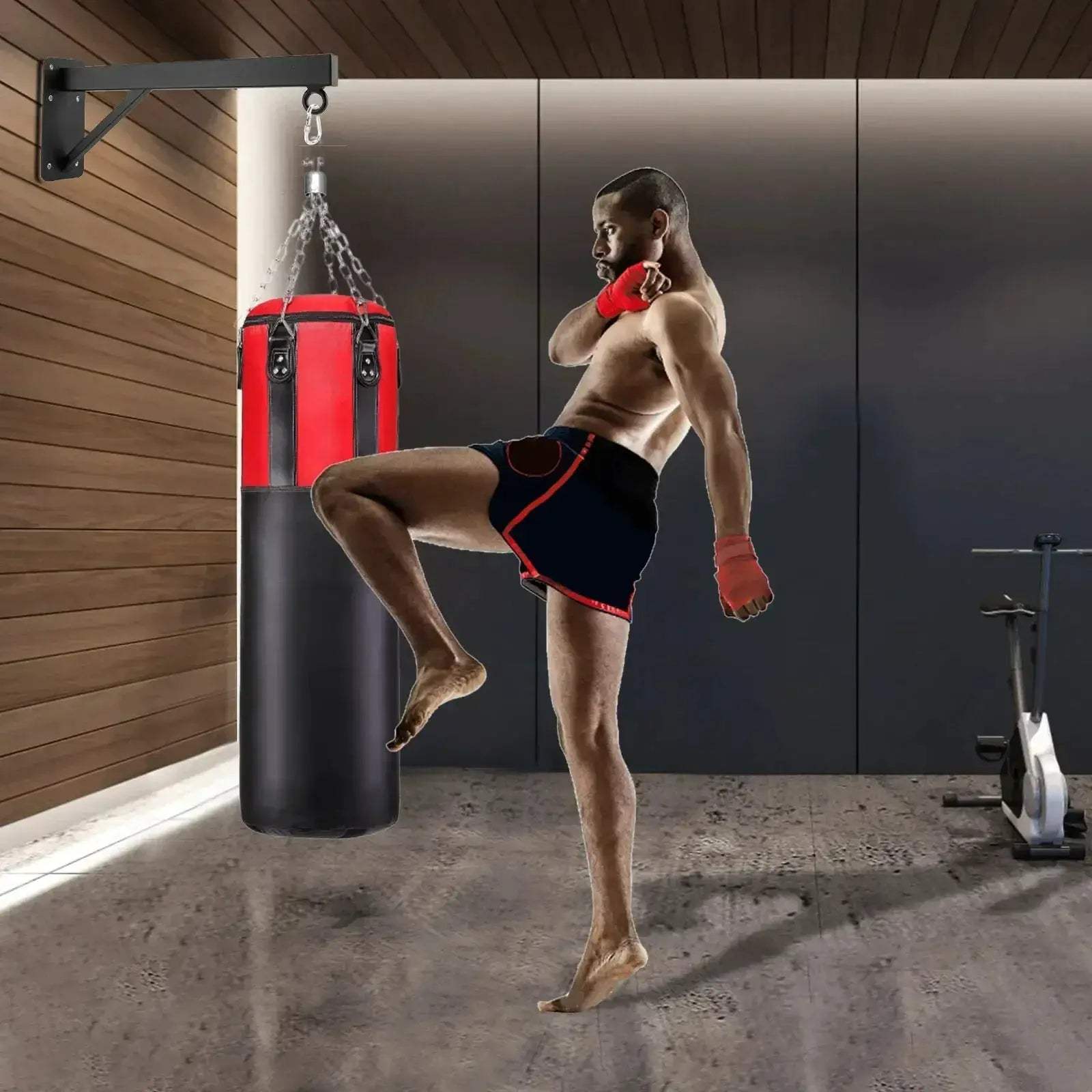 Heavy Duty Punching Bag Wall Mount Bracket For Home Gym - ToylandEU
