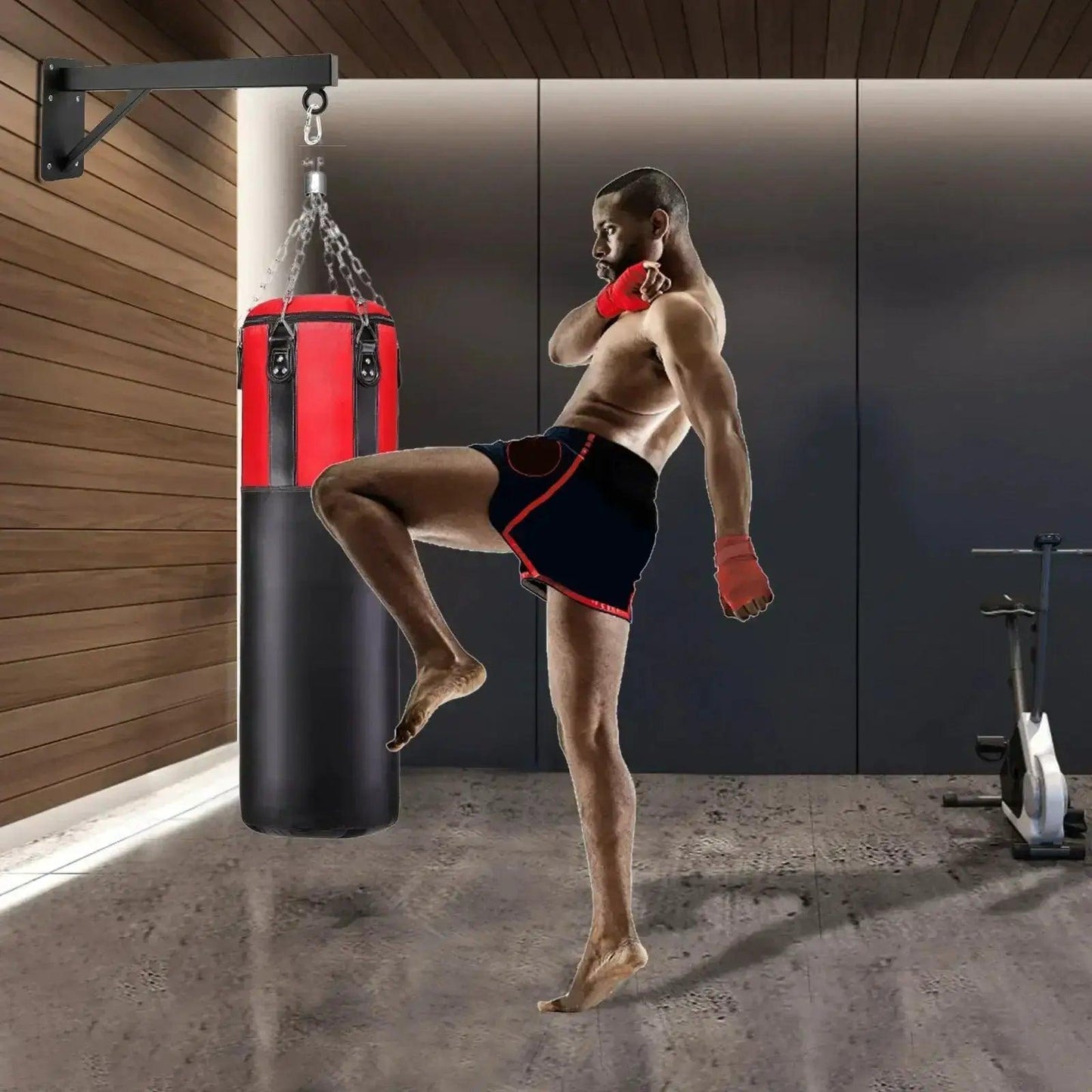  Heavy Duty Punching Bag Wall Mount Bracket Pro Home Gym -  ToylandEU™