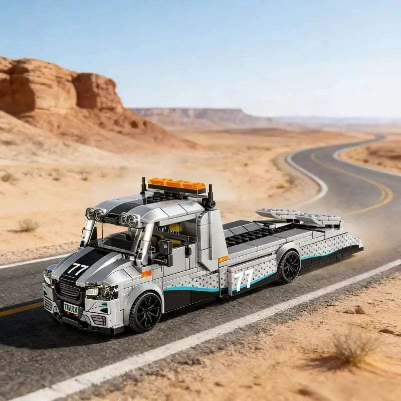  Tow Truck Building Blocks Heavy Duty Lego Gift -  ToylandEU™