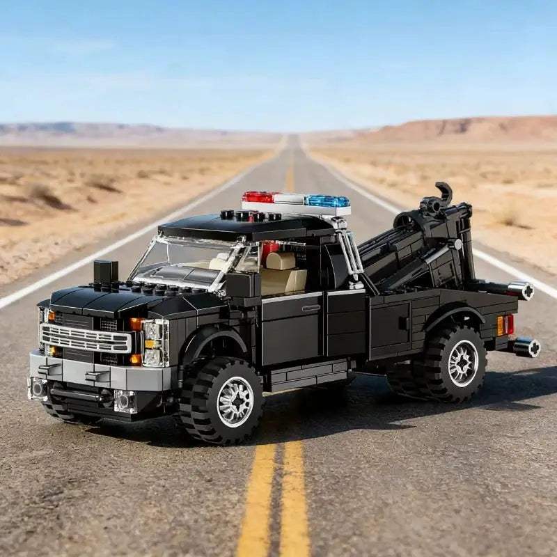  Tow Truck Building Blocks Heavy Duty Lego Gift -  ToylandEU™