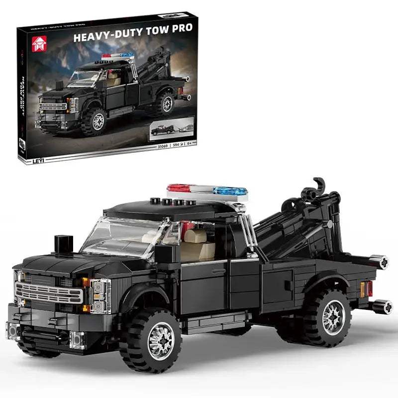  Tow Truck Building Blocks Heavy Duty Lego Gift -  ToylandEU™