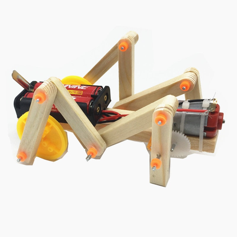 STEM Educational DIY Crawling Robot Spider Kit for Kids - Ages 8+ - ToylandEU