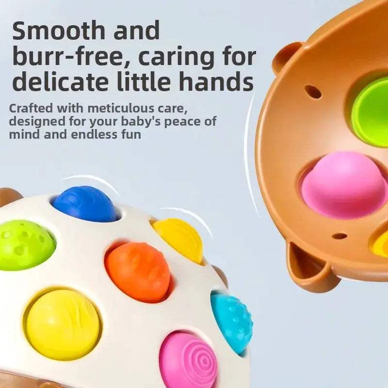 Hedgehog Spiky Educational Toy Boosts Baby Hand Eye Coordination - ToylandEU